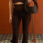 Anthropologie NEW Black Harper-Vanessa Woven Leather Handbag Hobo Knot Handle Shoulder Bag Purse Photo 9