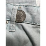 Jessica Simpson Women's Size 4 Pale Blue Denim Rolled Crop Skinny Jeans Stretch Photo 1