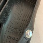 Crocs ‎ 7W SLIP ON BLACK SLINGBACK BALLET FLAT WITH GEM. ROUND TOE PREOWNED Photo 6