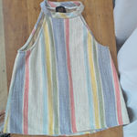 W5 Ladies'  Vertical Stripe Sleeveless Top large Photo 6