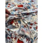 Universal Studio Dr Suess Sleep/lounge Pants 100% Silk Thing 1 Thing 2 Unisex L Blue Size L Photo 4