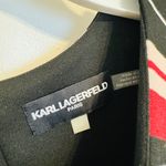 Karl Lagerfeld PARIS Short-Sleeve Striped Dress Size 4 Photo 8