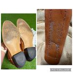 Acme Inlay Flowers Western Cowboy Boots USA Made Brown 7C Rockabilly VTG Size 7 Photo 7