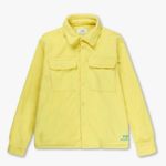 Bandier 7 days active Women’s Fleece Shirt in limelight yellow size Medium Photo 5
