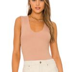 Free People NWT  Second Skin Cami Top Woodland Medium Photo 0