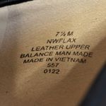 Nine West Women's Flax Black Genuine Leather Pumps Pointed Toe Dressy size 7.5 Photo 7