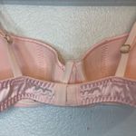 PLAYBOY by Coco de Mer Pinup Catch Me Satin Underwired Bra Baby Pink Size 32 B Photo 3