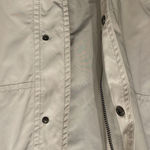 Coach  Cream and Green Rain Jacket Slicker Photo 3