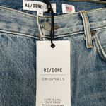 RE/DONE  Distressed Low Slung Crop Rigid Jeans New Size 30 Photo 3