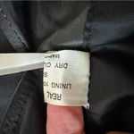 VTG Italian Leather Strapless Studded Cocktail Dress Black Asym Hem 42 80s Glam Size 6 Photo 15