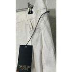 NEW Curves 360 by NYDJ Wide Leg Linen Blend Pants Lift Tuck Plus Size 16 Curvy White Photo 8