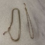 A New Day  ankle bracelets gold tone herringbone Cuban link fashion jewelry New Photo 0