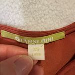 Gianni Bini  Rust V-Neck Women's Top Photo 2