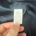 Banana Republic  Tweed Belted Blazer Blue Size Medium Photo 7