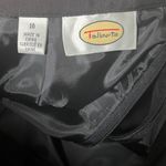 Talbots Black Silk Wool Blend Pencil Skirt Size 16 Midi Zipper Closure Photo 6