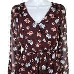 ASTR Long Sleeve Floral Romper Photo 2