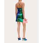 Stine Goya Acanthus Sequin Mini Dress Medium New With Tags Colorful Woman’s Green Photo 2