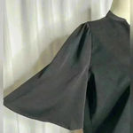 Source Unknown Women's Black Short Sleeve Blouse (570) Photo 5