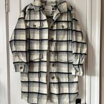 American Eagle Plaid Outfitters Oversized Shacket Photo 0