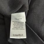 Anthropologie Lilla P 100% Cotton Black Short Sleeve Black Top Medium Photo 2