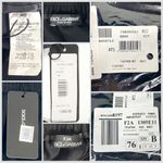 Dolce & Gabbana Kim Kardashian Straight Wool Pants Black Size EU40 Piping Runway Photo 14