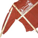 Free People  Graphic Sweatshirt Flannel XS Jackson Wyoming Oversized Distressed Photo 7