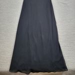 VTG Bora Prom Dress XL Black Bling Accent Sheer Layer Fairy Goth Evening Gown Photo 14