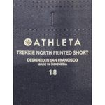 Athleta  Trekkie North Printed Shorts Blue Plus Size 18 Pockets‎ Photo 5