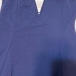 Charlotte Russe Navy Blue Strapless Low Cut V Neck Dress Size Medium Photo 3