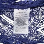 Anthropologie  Eloise St Regis Sleeveless Scoop Neck Lace Tunic Dress SMALL Photo 4