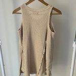 Elan Women Beige‎ Long Sleeve Top Size Medium Photo 3