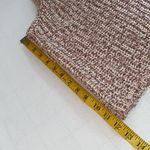 Moon & Madison tank sweater cropped V-neckline front & back knitted size large Photo 1