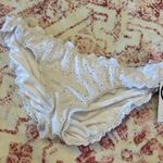 No Boundaries White Eyelet Bikini Bottoms Photo 0