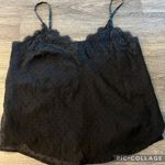 Abercrombie & Fitch Black Camisole with Lace Photo 0
