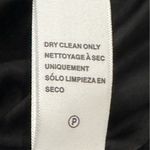 James Perse Sandifer Blouse Long Sleeve Faux Wrap Black 0 XS Whimsigoth Classic Photo 9