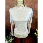 Chaser Gauzy Cotton Funnel Neck Drop Shoulder Dolman Tee Light Pink S Photo 3