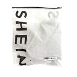 Romwe Women's Long Sleeve V-Neck Lace Trim Crop Top in Gray, Size L Photo 2