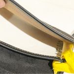 Western Faux Fur Crossbody Saddlebag Native Purse Accessory Black Photo 2