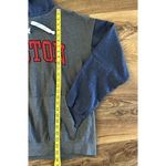 Women’s Blue Red Boston Long Sleeved Hoodie Sweatshirt Sz:Large EUC Photo 4