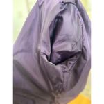 Coldwater Creek Vintage  Purple Suede Rope Knit Collar Leather Jacket Photo 6