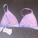 Hollister ✨ pink/purple tie dye triangle bikini top✨ Photo 3