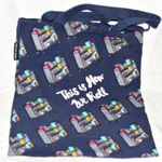 Out of Print  Brand This Is How We Roll Book/School/Misc. Tote Bag Photo 0