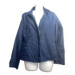 Eileen Fisher Denim Zip Jacket Photo 0