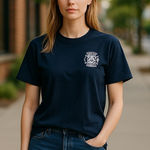 Abound Around Graphic T-Shirt Toped Off Book Club Short Sleeve Casual‎ Tee S Photo 0