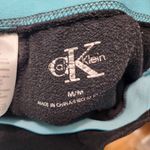 Calvin Klein Calvin Klein Pants Womens Size Medium Black Cropped Raw Hem Elastic Waist Photo 2