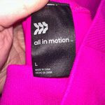 All In Motion High Rise Sculpt Magenta Hot Pink Bike Shorts Photo 5