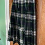 O’Neil of Dublin Dress Gordon Dress Tartan Kilt 100% Wool Back Pleated Skirt 💚🎀 Blue Size 12 Photo 7