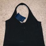 Brandy Melville Black Crop Halter Top Photo 0