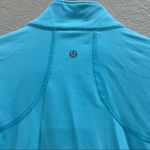 Lululemon Full Zip High Neck Keep It Cozy Womens Jacket Colbalt Blue 17” PTP Photo 5