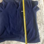 FIGS ‎ Scrub Top Technical Collection Womens Chest Pocket Sz XL Navy Blue Photo 5
